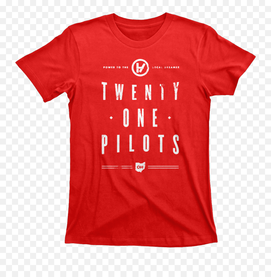 Twenty One Pilots Band Tee Design Skillshare Student Project - Short Sleeve Emoji,Tøp Logo