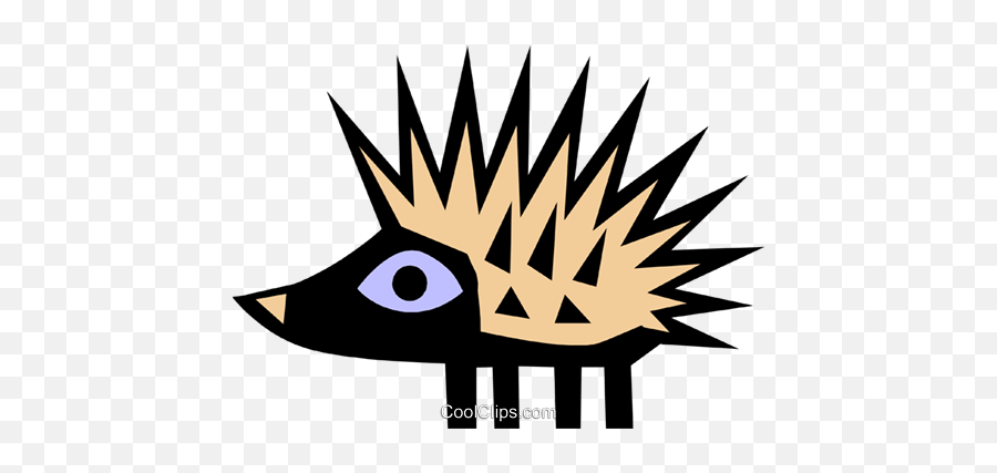Cool Porcupine Royalty Free Vector Clip - Herisson Ps Emoji,Porcupine Clipart