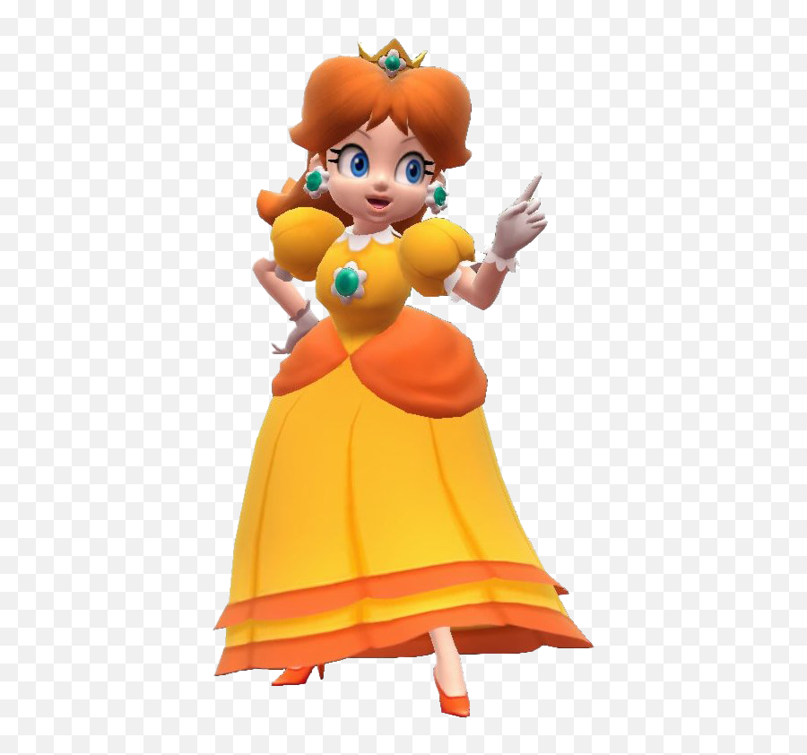 Princess Daisy Png Transparent Image - No Suit Samus Amiibo Emoji,Daisy Transparent Background
