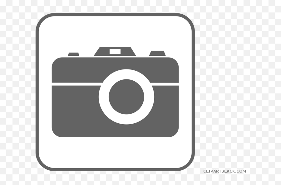 Clipart Camera Black And White - Take Photo Icon Png Full Camera Symbol Grey Background Emoji,Take Clipart