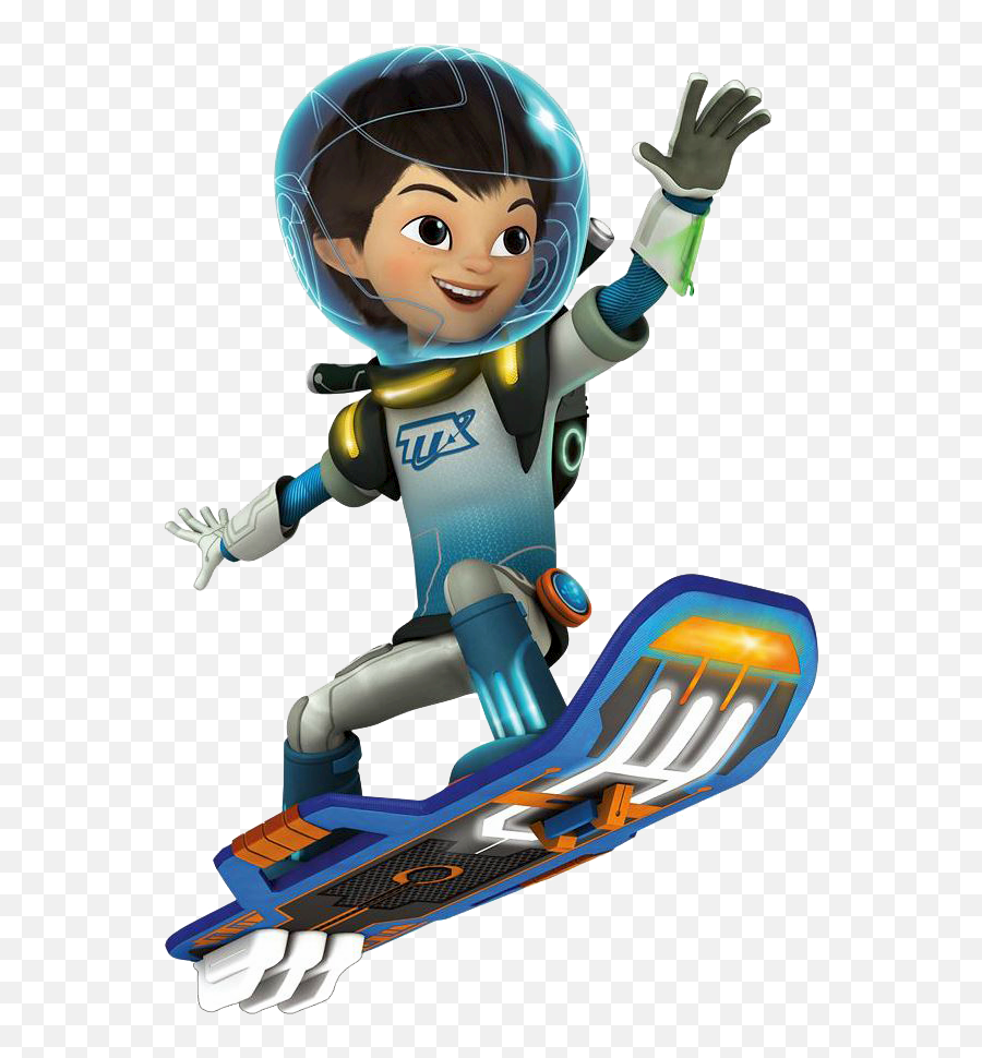 Download Hd Miles Hoverboard Render - Miles From Emoji,Winter Sports Clipart