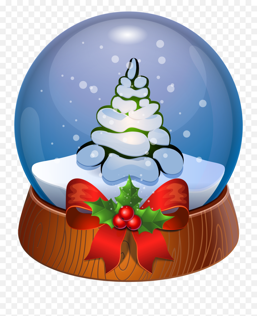 Clipart Beach Christmas Tree Clipart Beach Christmas Tree - Christmas Clip Art Snow Globe Emoji,Christmas Tree Transparent Background