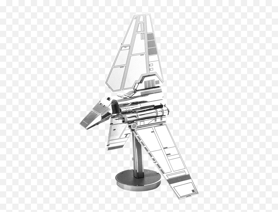 Fascinations Metal Earth Star Wars Imperial Shuttle - 3d Puzzle Emoji,Star Wars Imperial Logo