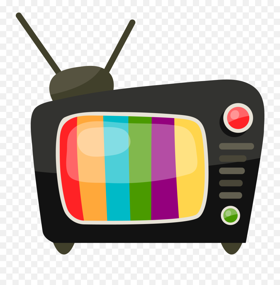 Television Clipart Png Image 03 - Transparent Tv Png Clipart Emoji,Tv Clipart