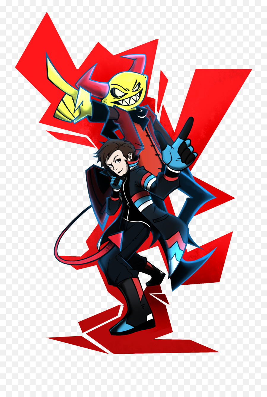 The Ultimate Interrogation Of Ultimate Destiny U2013 Siivagunner - Fictional Character Emoji,Phantom Thieves Logo