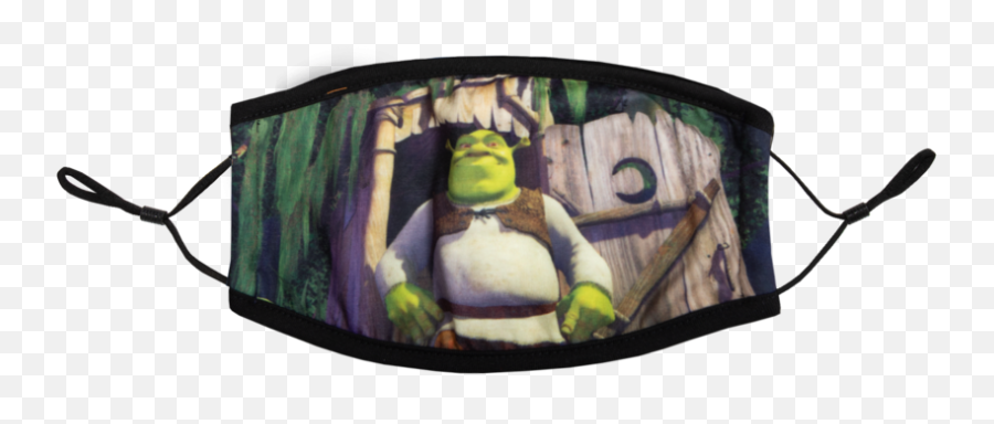 Shrek Swamp Face Mask - Fictional Character Emoji,Shrek Face Png