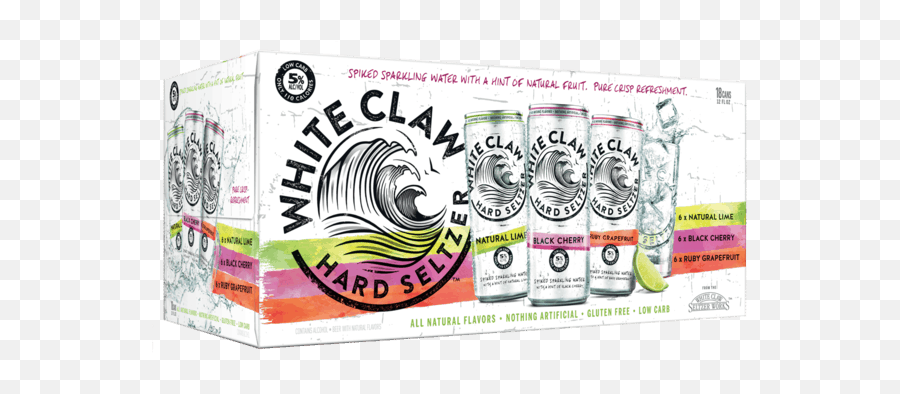 Hard Seltzer - White Claw 12pk Emoji,White Claw Png