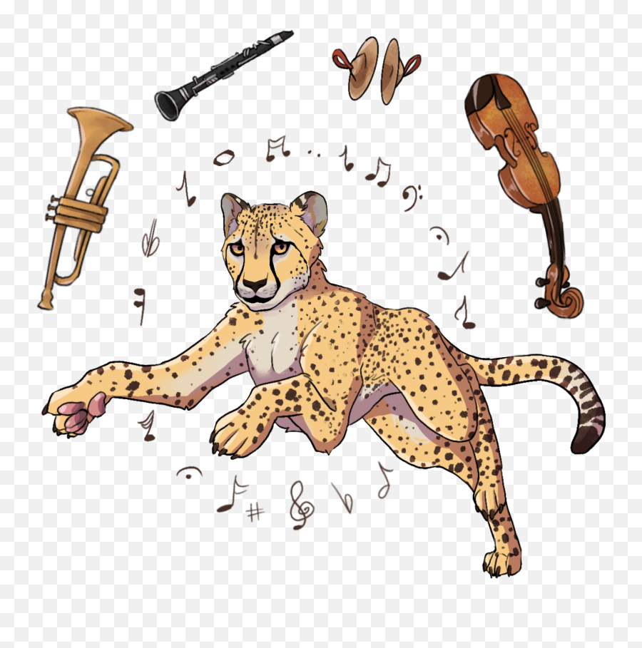 Music Lessons For Neurodiverse Students U2014 Leaping Through Music - Art Gallery Of Ontario Emoji,Cheetah Logo