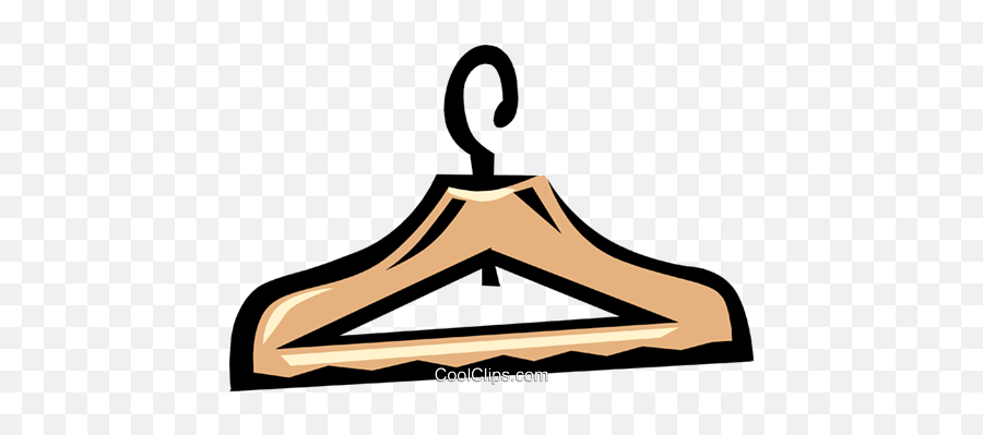 Hanger Royalty Free Vector Clip Art Illustration - Hous0467 Vertical Emoji,Hanger Clipart