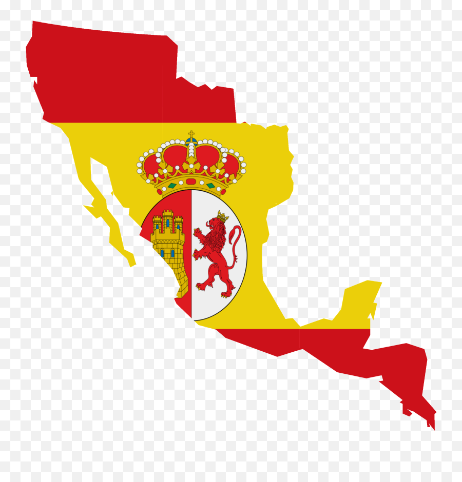New Spain - Mexican Flag Map Emoji,Spain Png