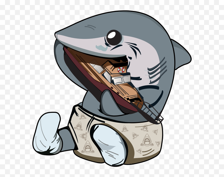 Baby Shark Clipart Free Svg File - Svgheartcom Emoji,Sharks Clipart