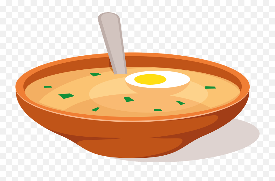 Egg Soup Clipart - Soup Clipart Emoji,Soup Clipart