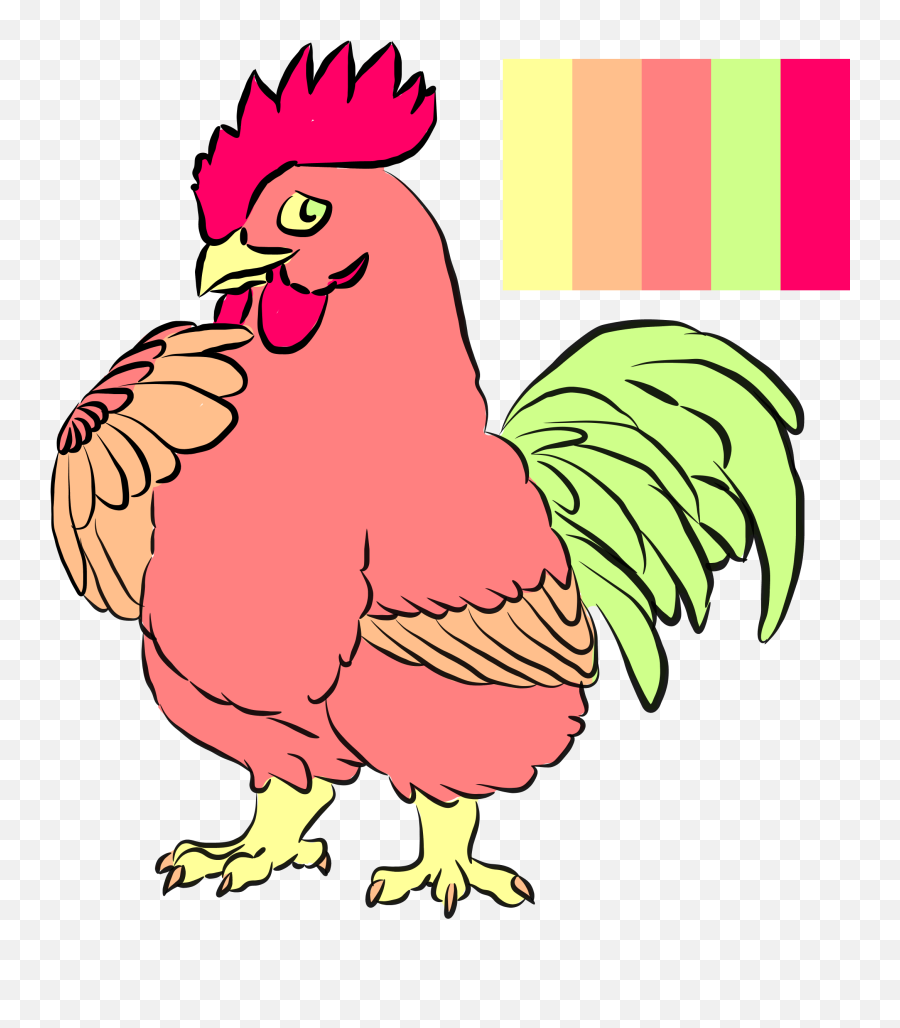 Rooster Clipart Cny - Rooster Png Download Full Size Comb Emoji,Rooster Clipart