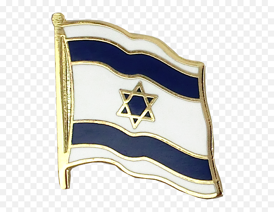 Israel - Flag Lapel Pin Emoji,Israel Flag Png