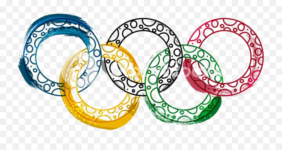 Olympic Rings Download Transparent Png Image - Cool Olympic Emoji,Olympic Rings Png
