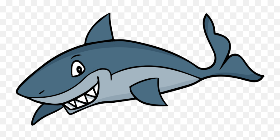 Free Shark Clipart Transparent - Shark Clip Art Emoji,Shark Clipart