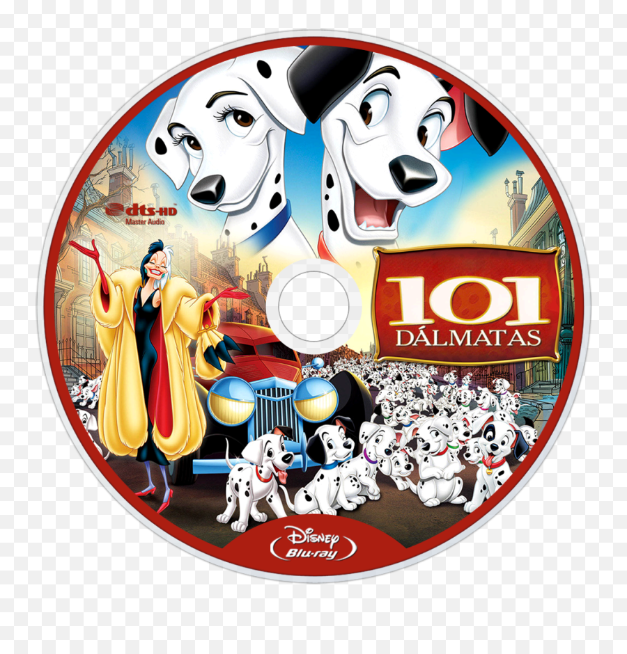 101 Dalmatians Bluray Disc Image - 101 Dalmatians Clipart Emoji,101 Dalmatians Clipart