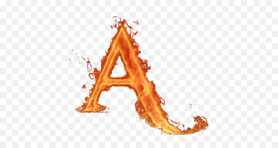 Letras De Fuego Png - Transparent Fire Letters Png Emoji,Fuego Png