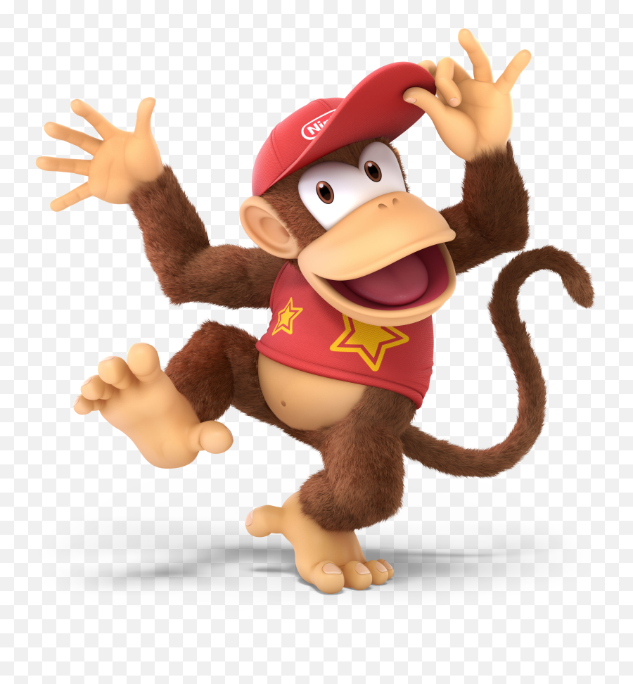 Donkey Kong Png - Super Smash Bros Ultimate Diddy Kong Super Smash Bros Ultimate Diddy Kong Emoji,Donkey Kong Country Logo