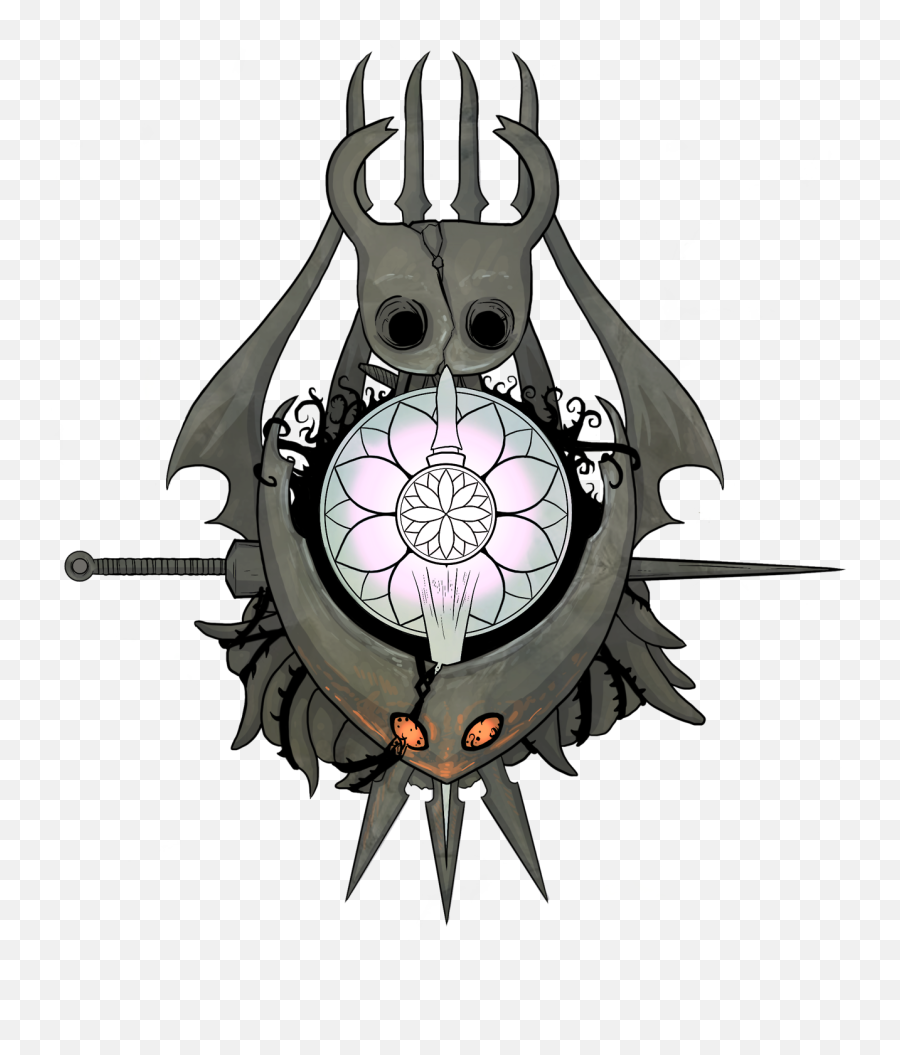 Hollow Knight Tattoo - Hollow Knight Tattoo Emoji,Hollow Knight Png