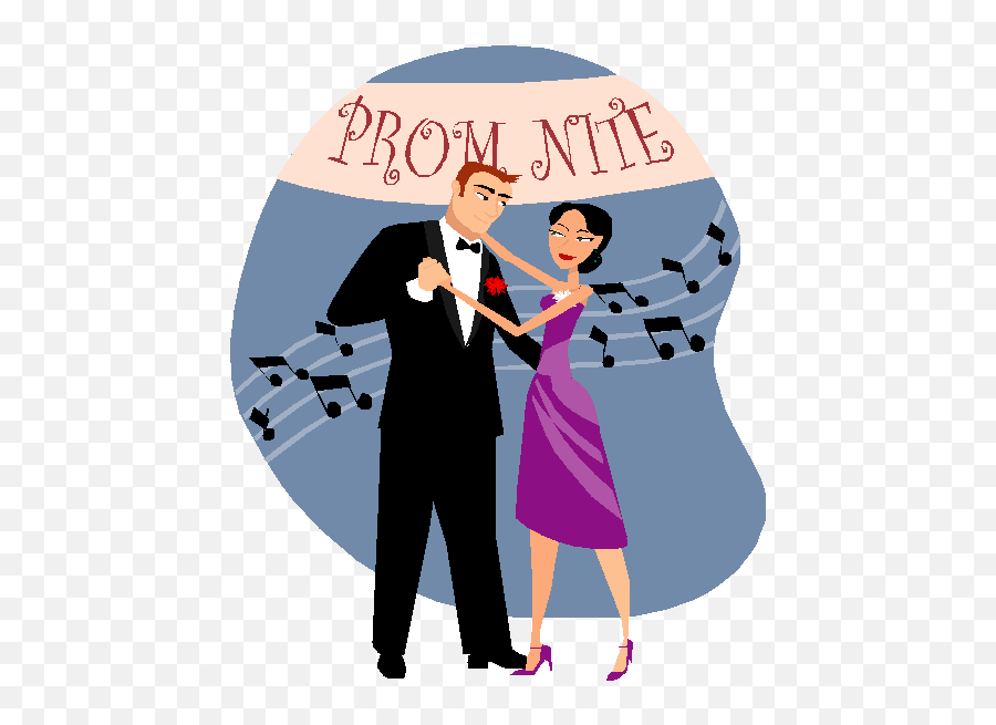 Cartoon Prom Pictures - Senior Prom Clipart Emoji,Prom Clipart