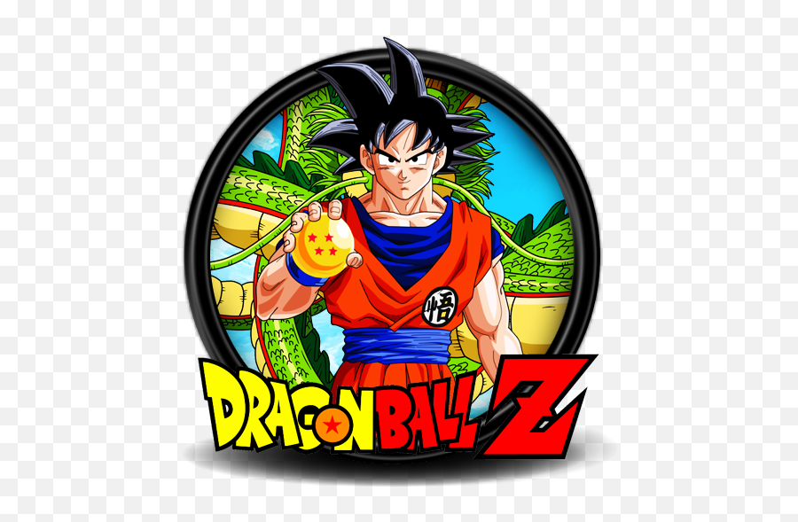 Dragon Ball Z Logo Png Image Background - Dragon Ball Z Circular Emoji,Dragon Ball Z Logo