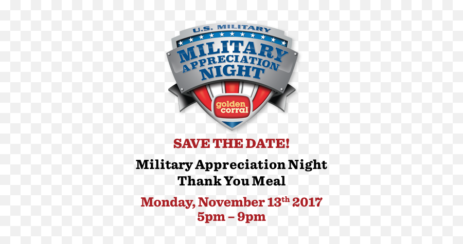 Annual Military Appreciation Night - Golden Corral Emoji,Golden Corral Logo