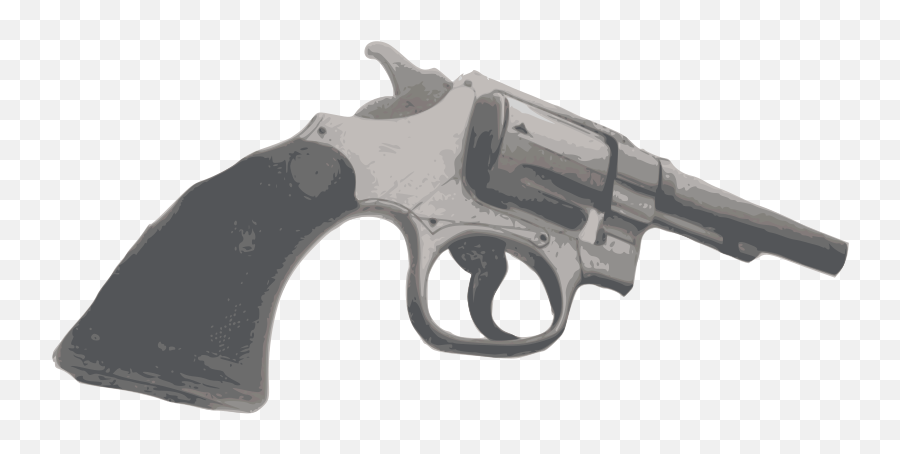 Openclipart - Clipping Culture Solid Emoji,Handgun Clipart