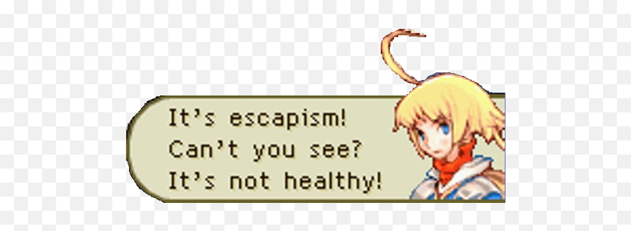 Final Fantasy Tactics Advance Escapism - Escapism Can T You See Emoji,Final Fantasy Tactics Logo