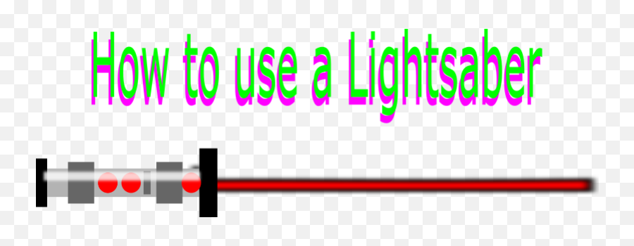 How To Use A Lightsaber By Obi - Wan Kenobi Vertical Emoji,Lightsaber Png