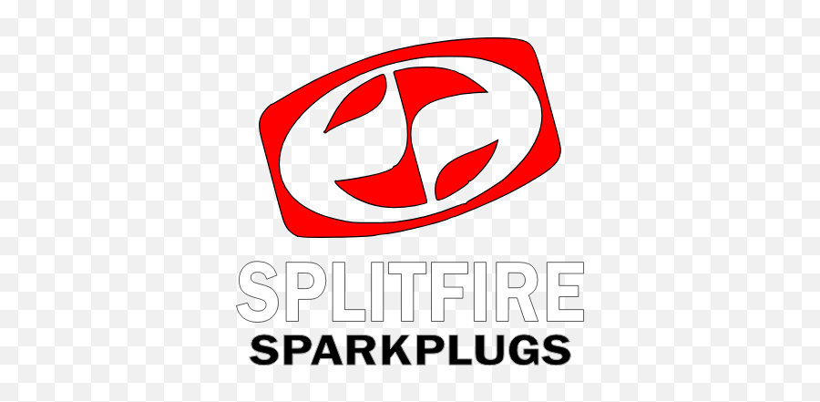 Ac Spark Plugs Spark Plug Car Parts Red White Vintage Logo - Split Emoji,Plug Logo