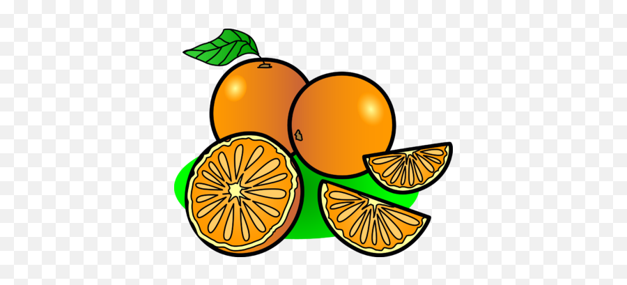 Junk Food Clipart 2 - Clipartix Oranges Clipart Emoji,Food Clipart