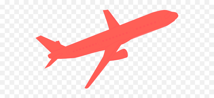 Red Airplane Clipart - Clip Art Library Clipart Red Plane Emoji,Airplane Clipart