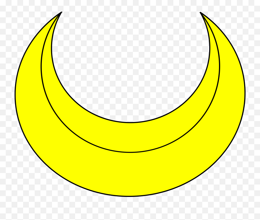Download Moon Clipart Heraldic - Heraldic Crescent Png Image Emoji,Sun And Moon Clipart