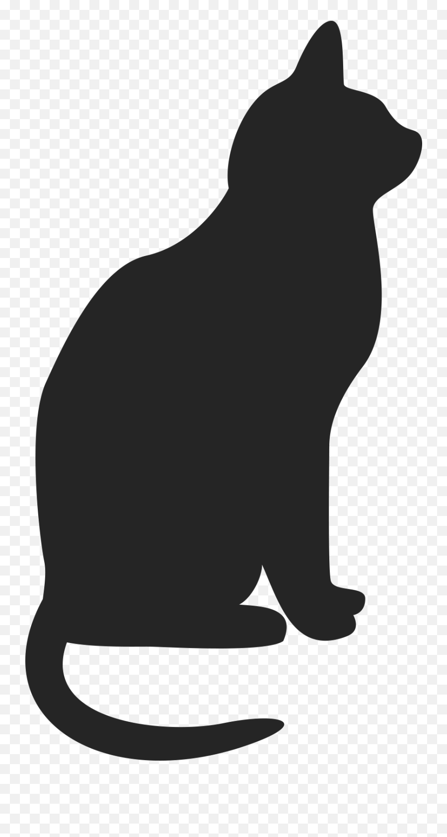 Cats Clipart Icon Cats Icon Transparent Free For Download - Silhouette Cat Clipart Emoji,Cat Png
