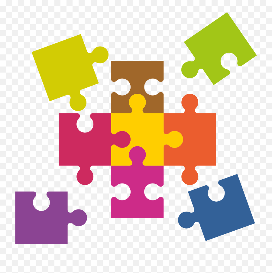 Puzzle Pieces Clipart - Puzzle Clipart Emoji,Puzzle Clipart
