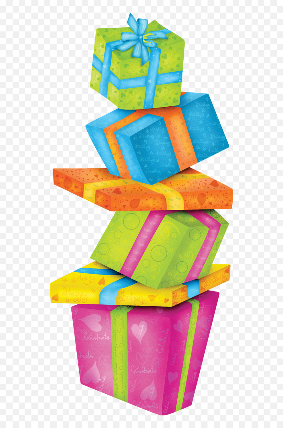 B Celebration - Birthday Presents Stacked 582x1280 Emoji,Birthday Presents Clipart