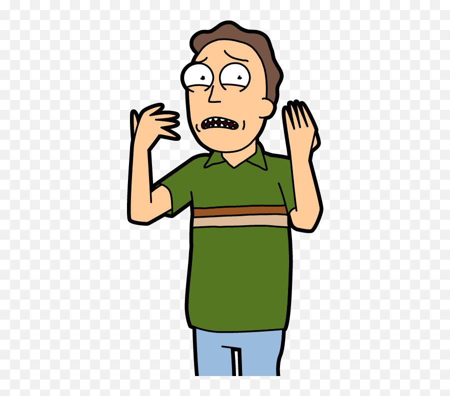 The Broken Rickmote - Rick Y Morty Jerry Png Emoji,Rick And Morty Png