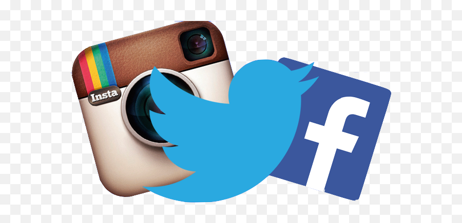 Facebook Twitter Instagram Png Facebook Twitter Instagram - Instagram Icon Emoji,Instagram Png