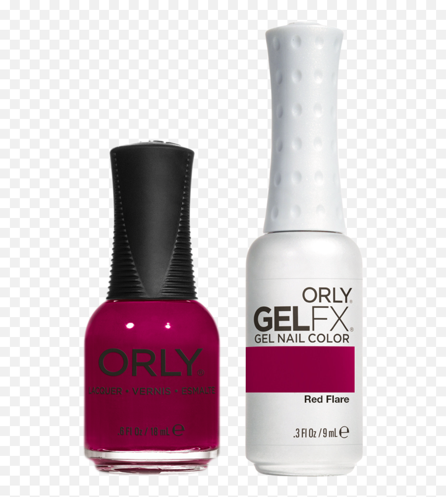 Orly Perfect Pair Lacquer Gel Fx - Orly Gel Fx Wine Emoji,Red Flare Png
