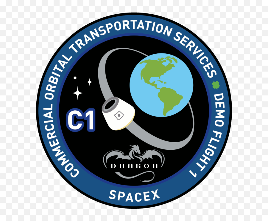 Spacex Mission Patches - Spacex Dragon Emoji,Spacex Logo