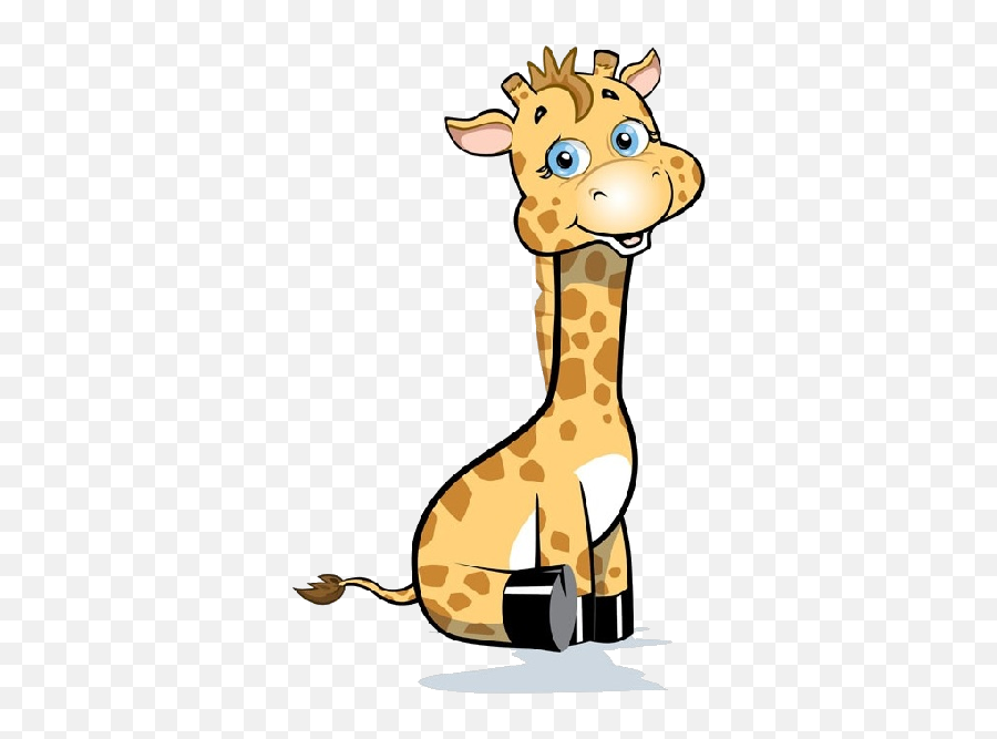 Baby Giraffe Free Giraffe Clip Art - Baby Giraffe Clipart Emoji,Giraffe Clipart