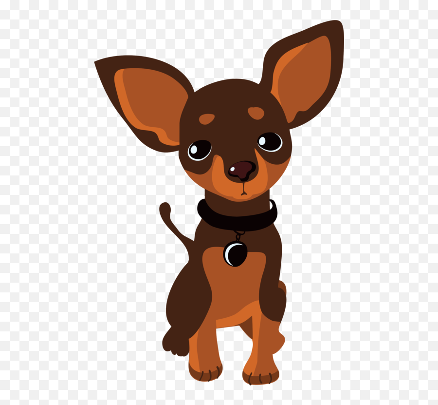 Fawn Brown Carnivore Png Clipart - Clip Art Chihuahua Png Emoji,Chihuahua Clipart