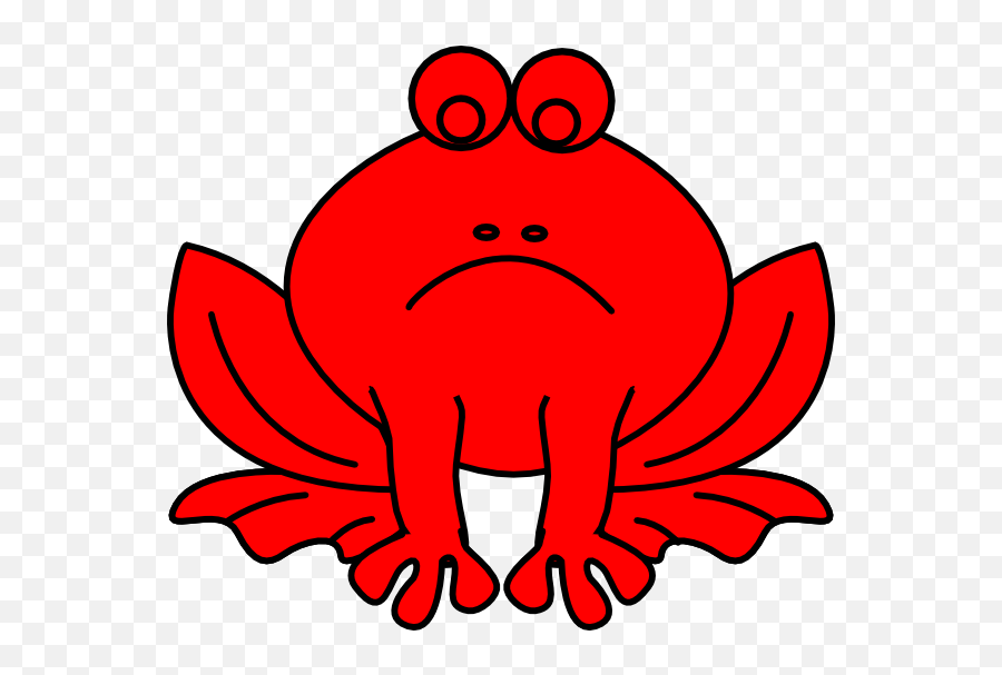 Frog Clipart Red Frog Red Transparent Free For Download On - Cute Red Frog Clipart Emoji,Frogs Clipart