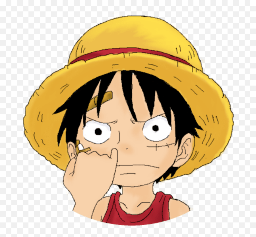 Luffy One Piece Png Transparent - One Piece Clipart Emoji,Luffy Png