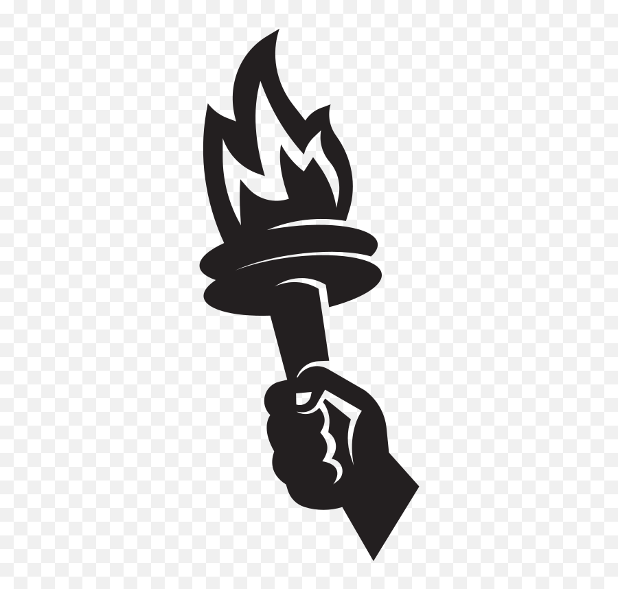 Openclipart - Torch Silhouette Emoji,Torch Clipart