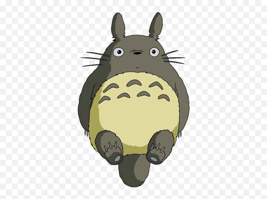 Totoro - Totoro Png Emoji,Totoro Png