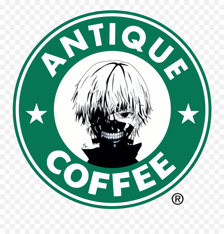 Download Tokyoghoul Kanekiken Starbucks Logo Kaneki Ken - Tokyo Ghoul Logo Emoji,Starbucks Logo
