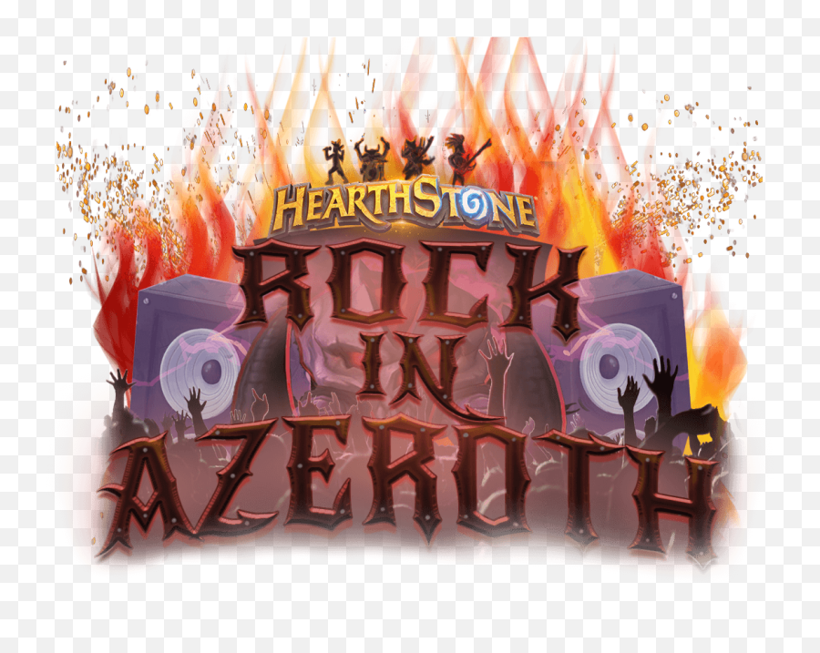 Mrrhapsodyu0027s Rock In Azeroth Custom Set - Hearthstone Fan Emoji,Demon Hunter Band Logo