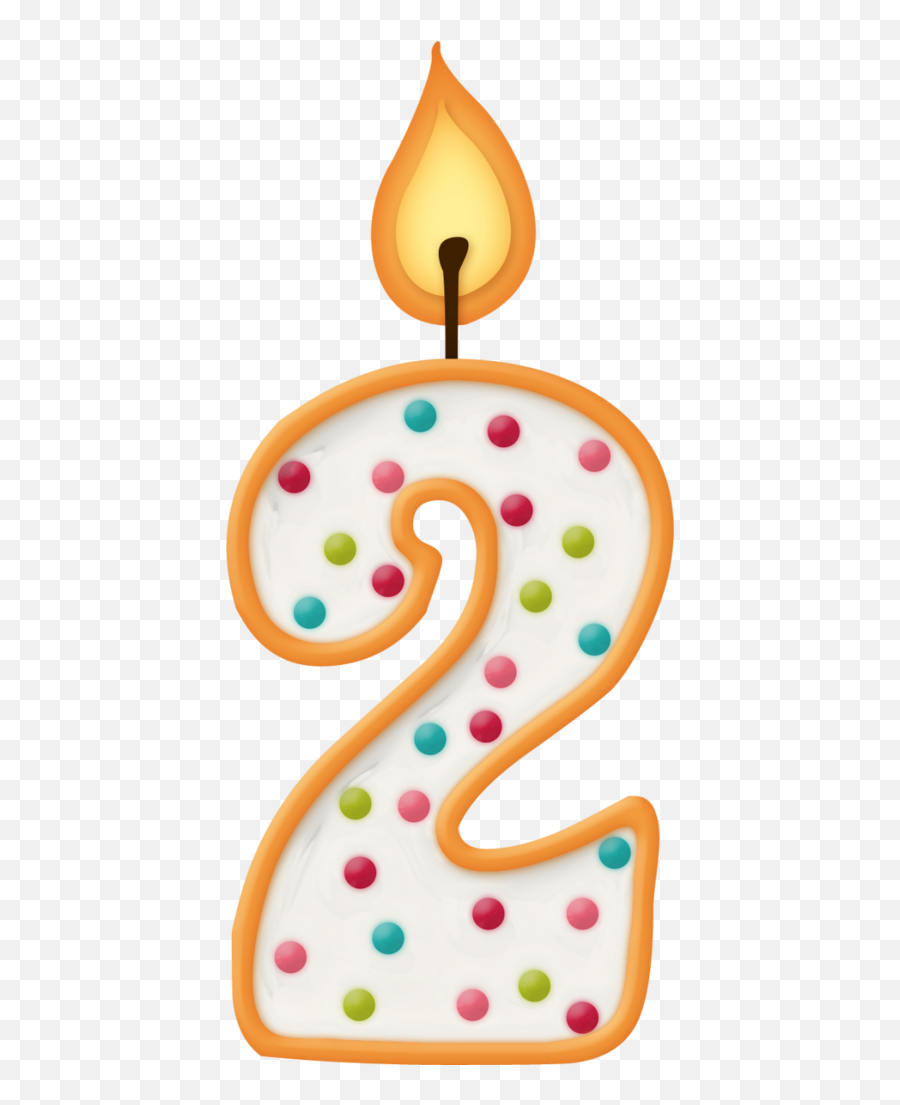 Download Birthday Candles Clipart Velas - Birthday Candle Number 20 Png Emoji,2 Png